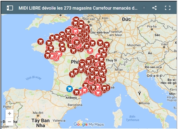 Nguyên nhân Carrefour đóng cửa hơn 200 cửa hàng tại Pháp?
